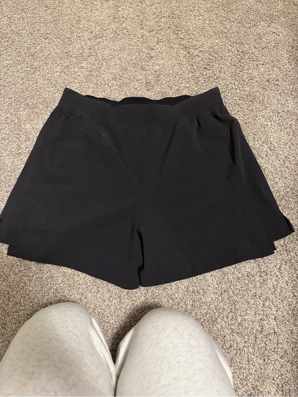 lululemon athletica Black Performance Athletic Shorts